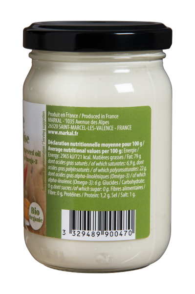 Mayonnaise colza bio - 3