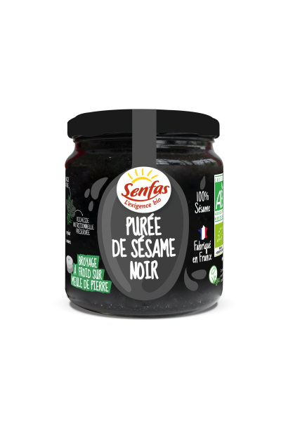 Purée de sésame noir bio - 1